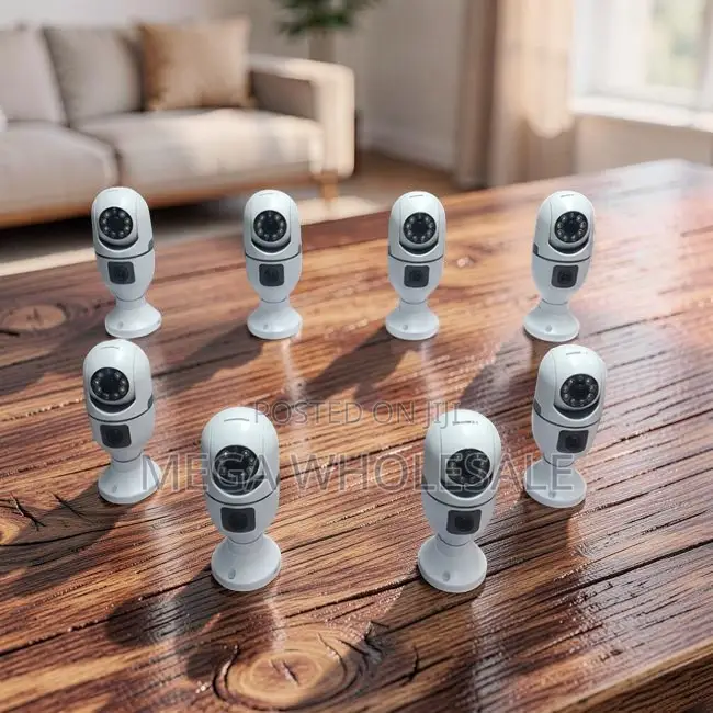 Reliable Color Night Vision Dual Lens PTZ WiFi Bulb Camera