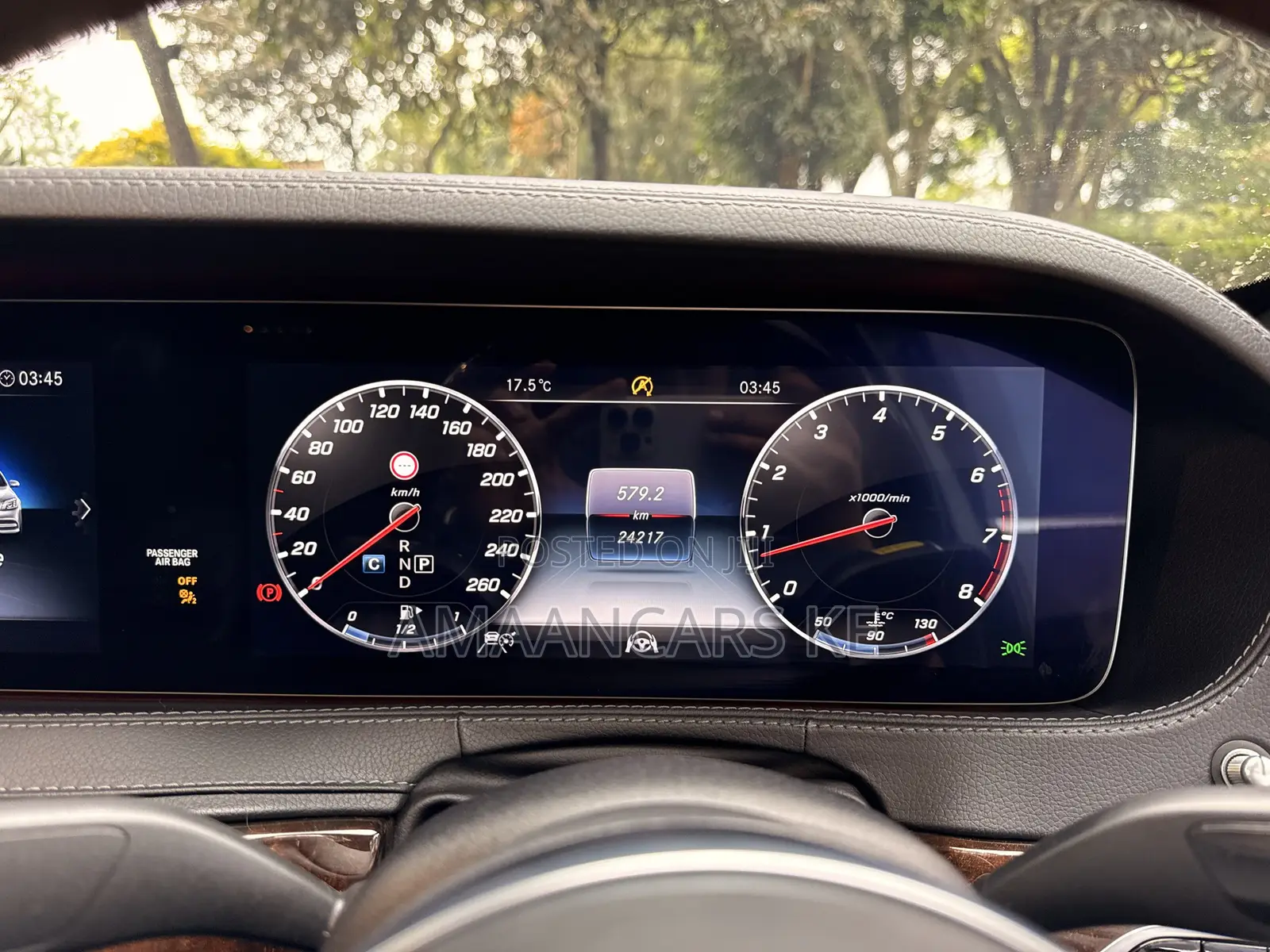 Mercedes-Benz S-Class S 560 4MATIC L (V222) 2018 Black