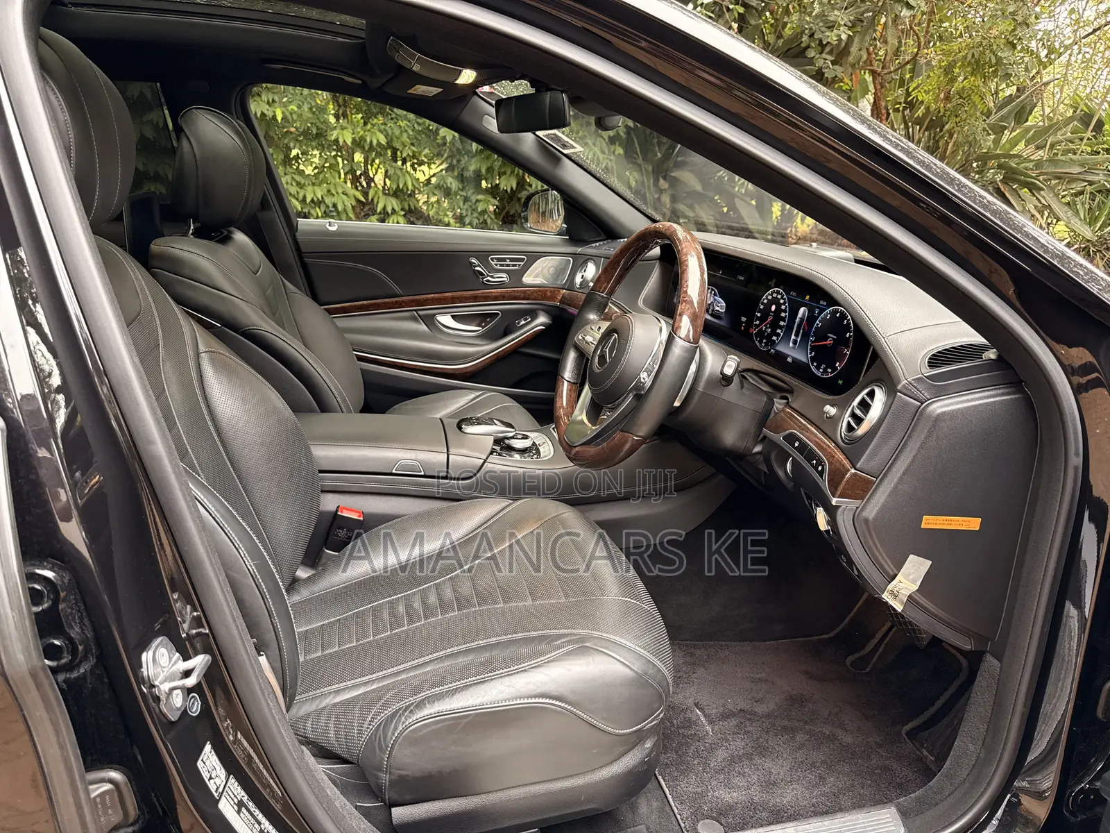 Mercedes-Benz S-Class S 560 4MATIC L (V222) 2018 Black