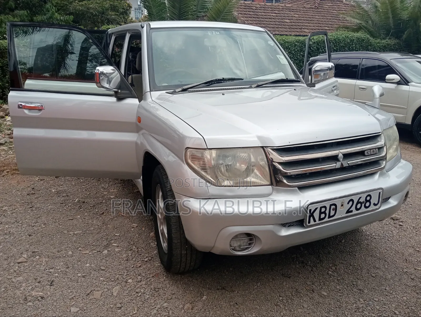 Mitsubishi Pajero 2004 Silver