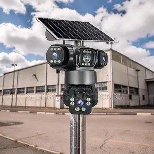 Easy Setup 20MP Ultra HD 4G PTZ Triple Lens Solar Camera