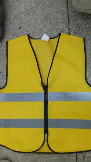 Yellow Reflectors Vest Zipped