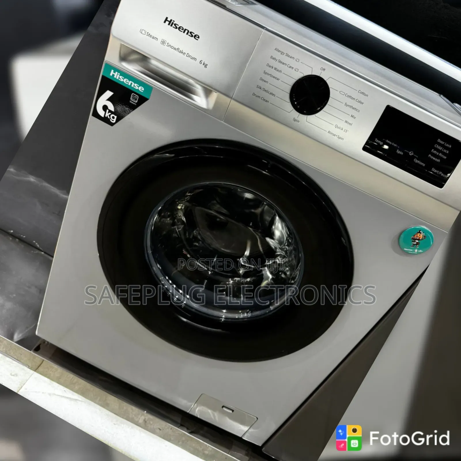 Hisense 6KG Washer Spin Machine – Efficient Home Laundry Solution