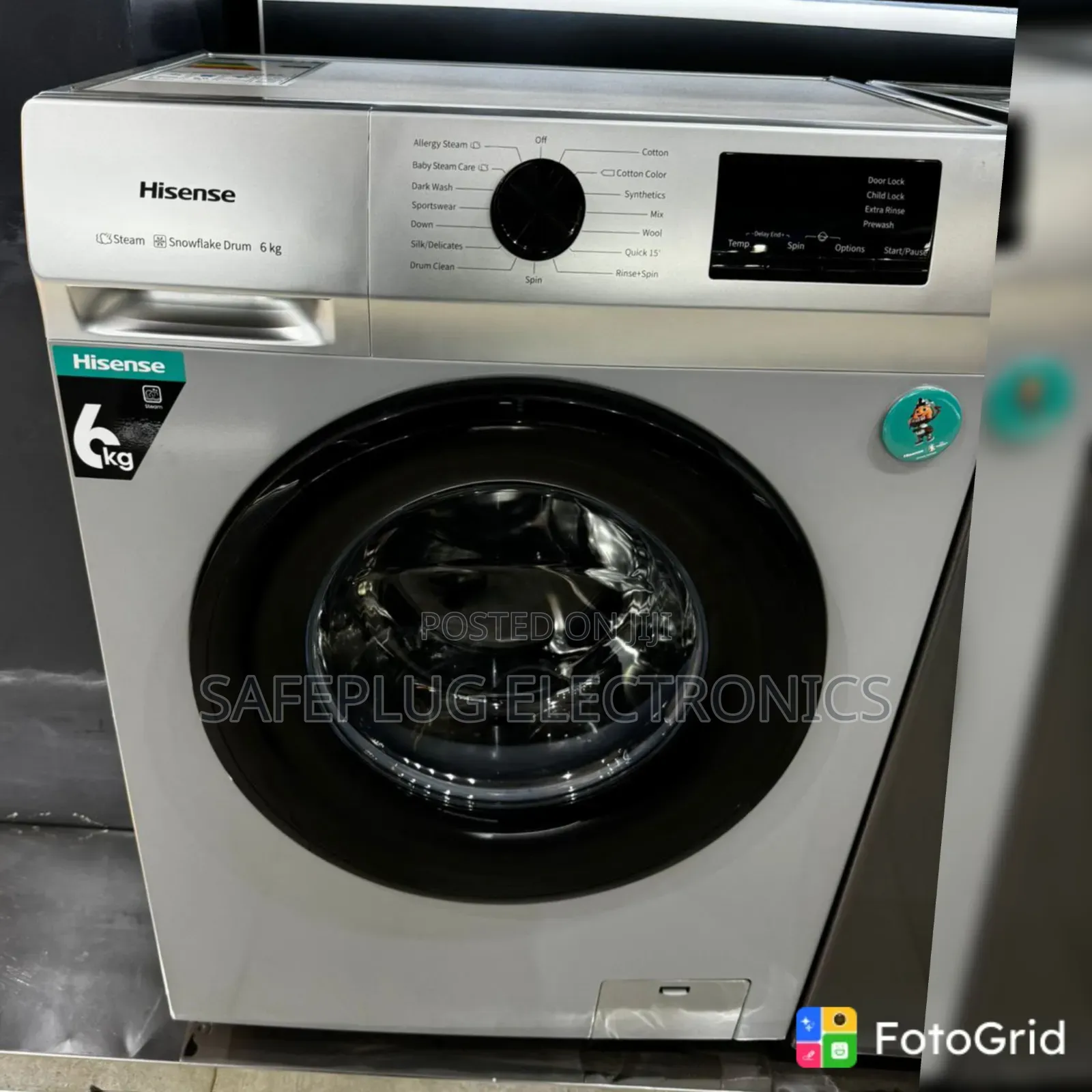 Hisense 6KG Washer Spin Machine – Efficient Home Laundry Solution