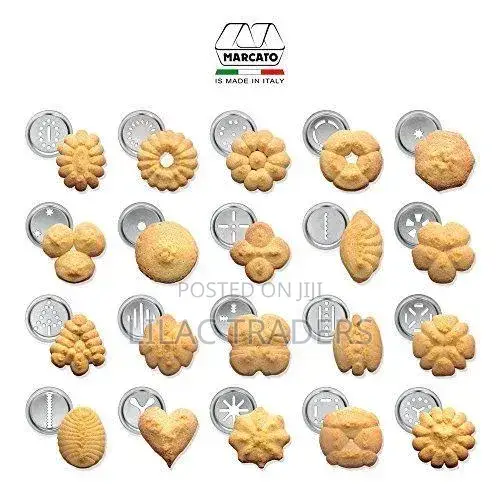 Professional Stainless Steel Cookie Press – 24 Options Pambaz