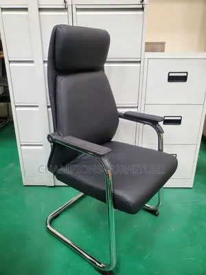 High Back Executive Chair With Integrated Padded Headrest