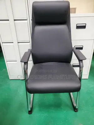 High Back Executive Chair With Integrated Padded Headrest
