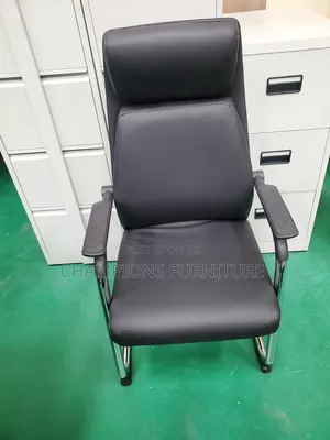 High Back Executive Chair With Integrated Padded Headrest