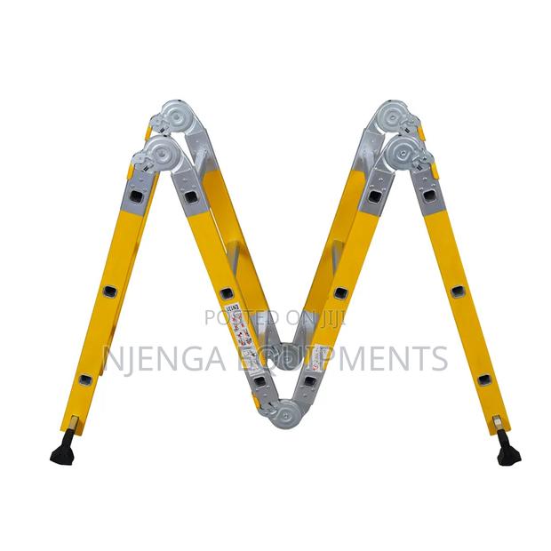 Foldable Multipurpose Fibreglass Ladder