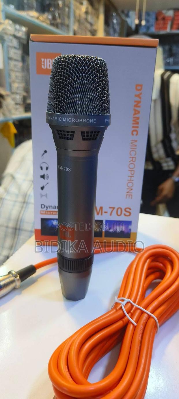 Brand New JBL VM-70S Dynamic Wired Mic – Complete Package With Cord