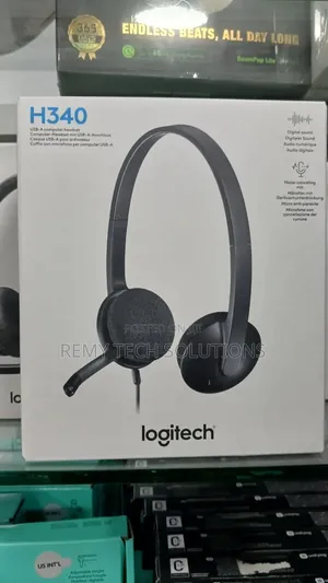 Logitech H340 Wired Headphones || Logitech H340 Wired Headphones