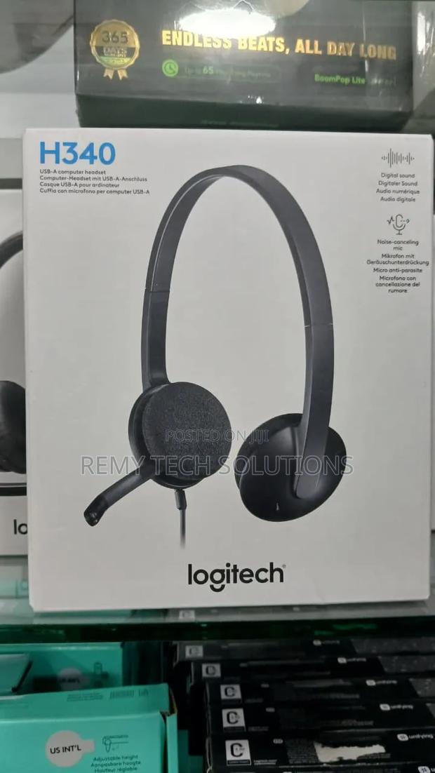 Logitech H340 Wired Headphones || Logitech H340 Wired Headphones