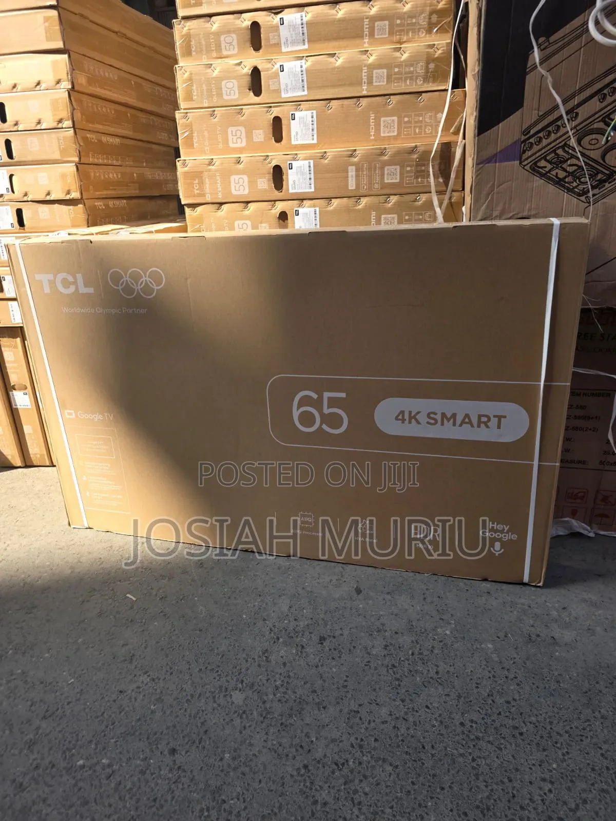 TCL 65-Inch UHD Smart Google TV – HDR, Wi-Fi Bluetooth