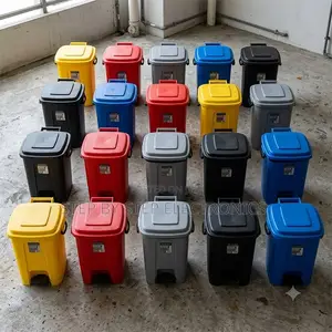 Competitive Prices 30 Litres Hard Plastic Waste Garbage Dust Pedal Bin