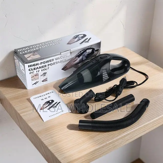 Durable Build Portable Handheld Car Vacuum Cleaner