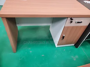1.2M Teak Office Desk