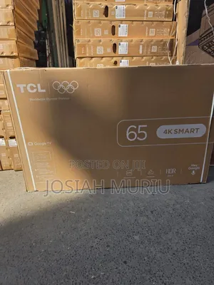 TCL 65′′ Ultra HD Smart TV With Google TV