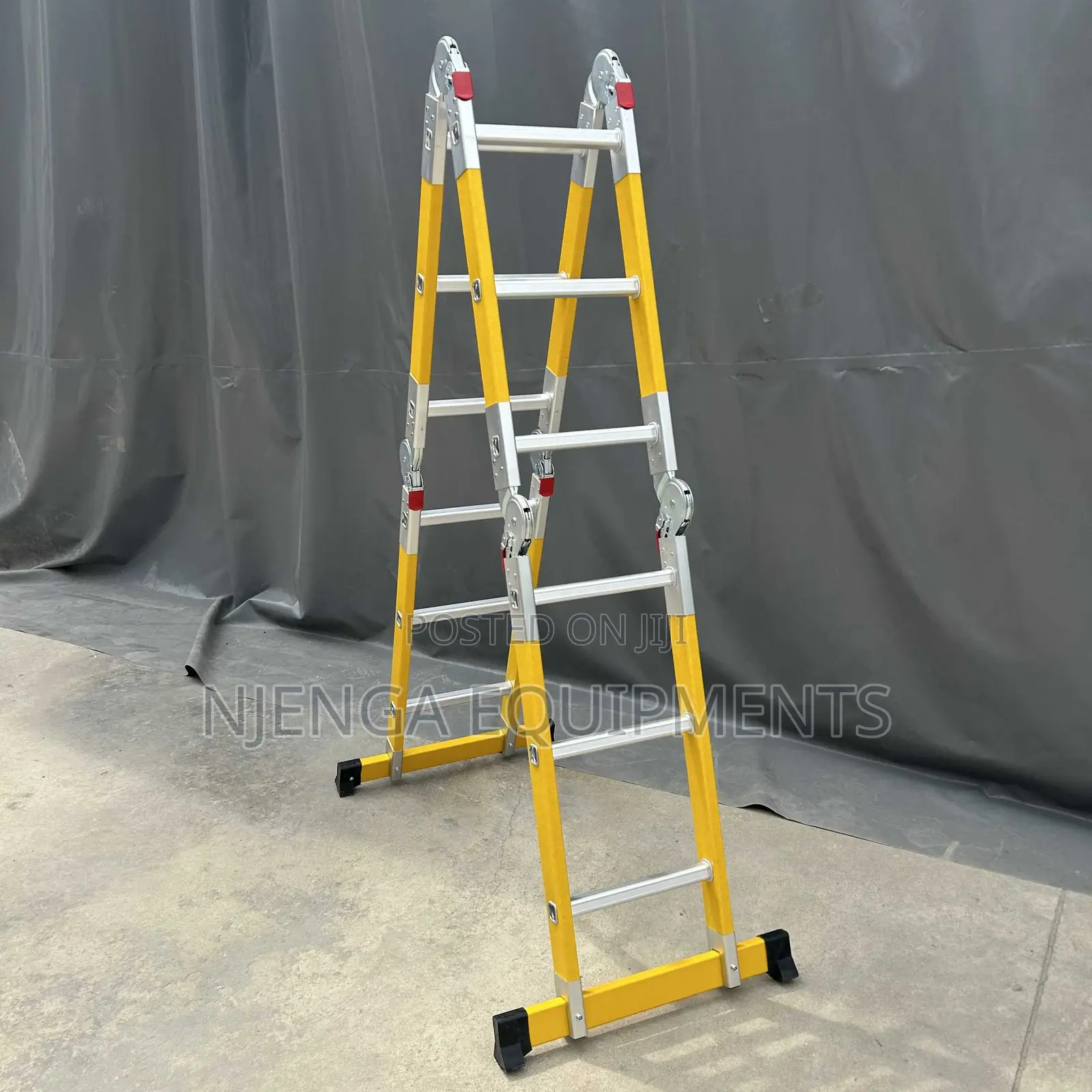 4 X 3 Fiberglass Multi-Folding Ladder