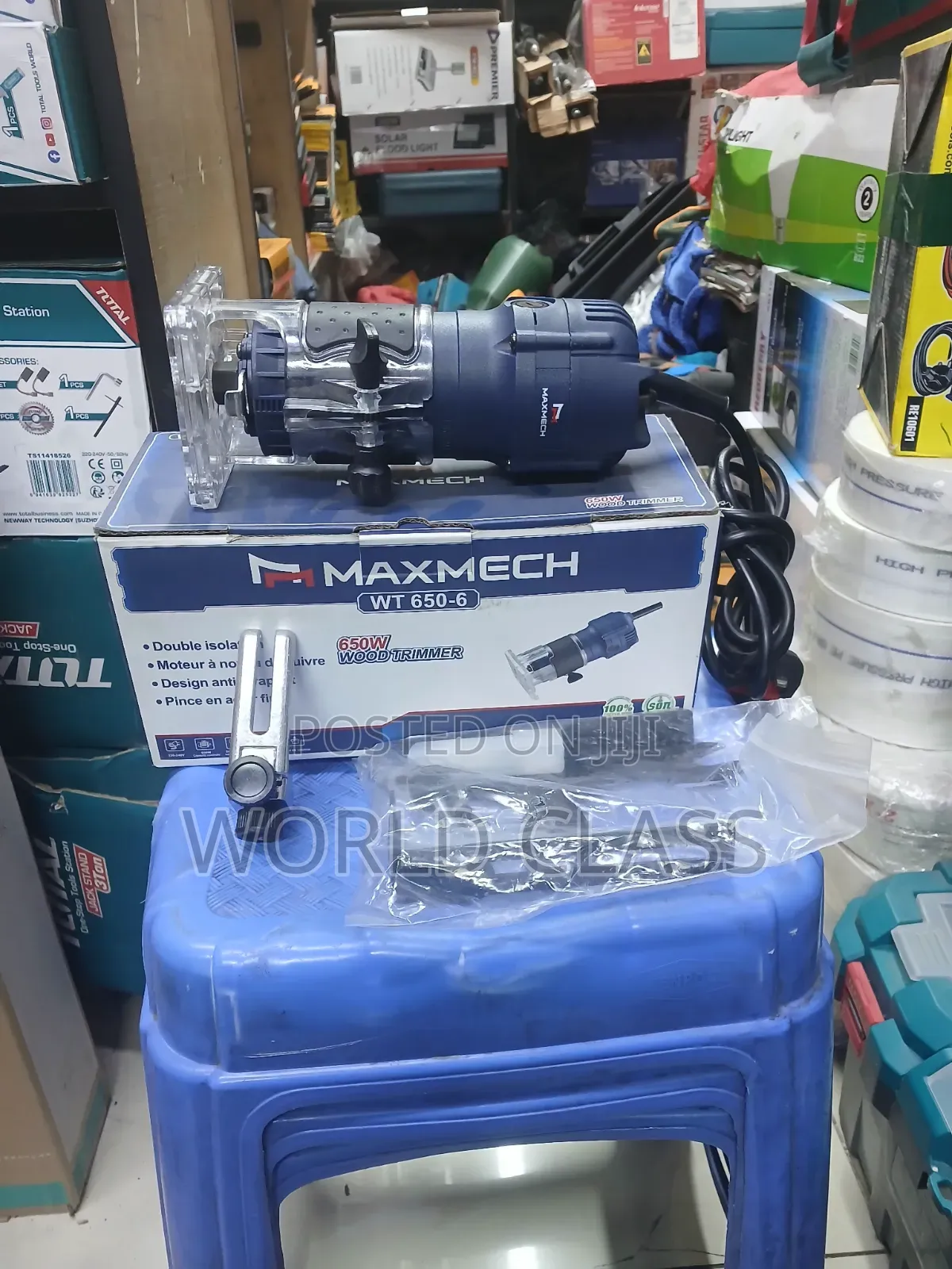 Maxmech 650W Wood Trimmer Palm Router