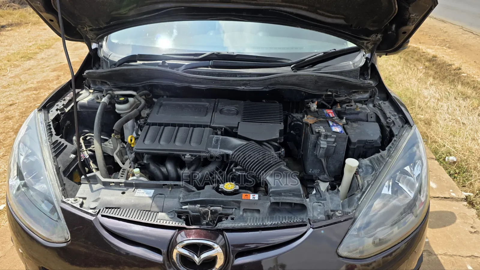 Mazda Demio 2012 Maroon