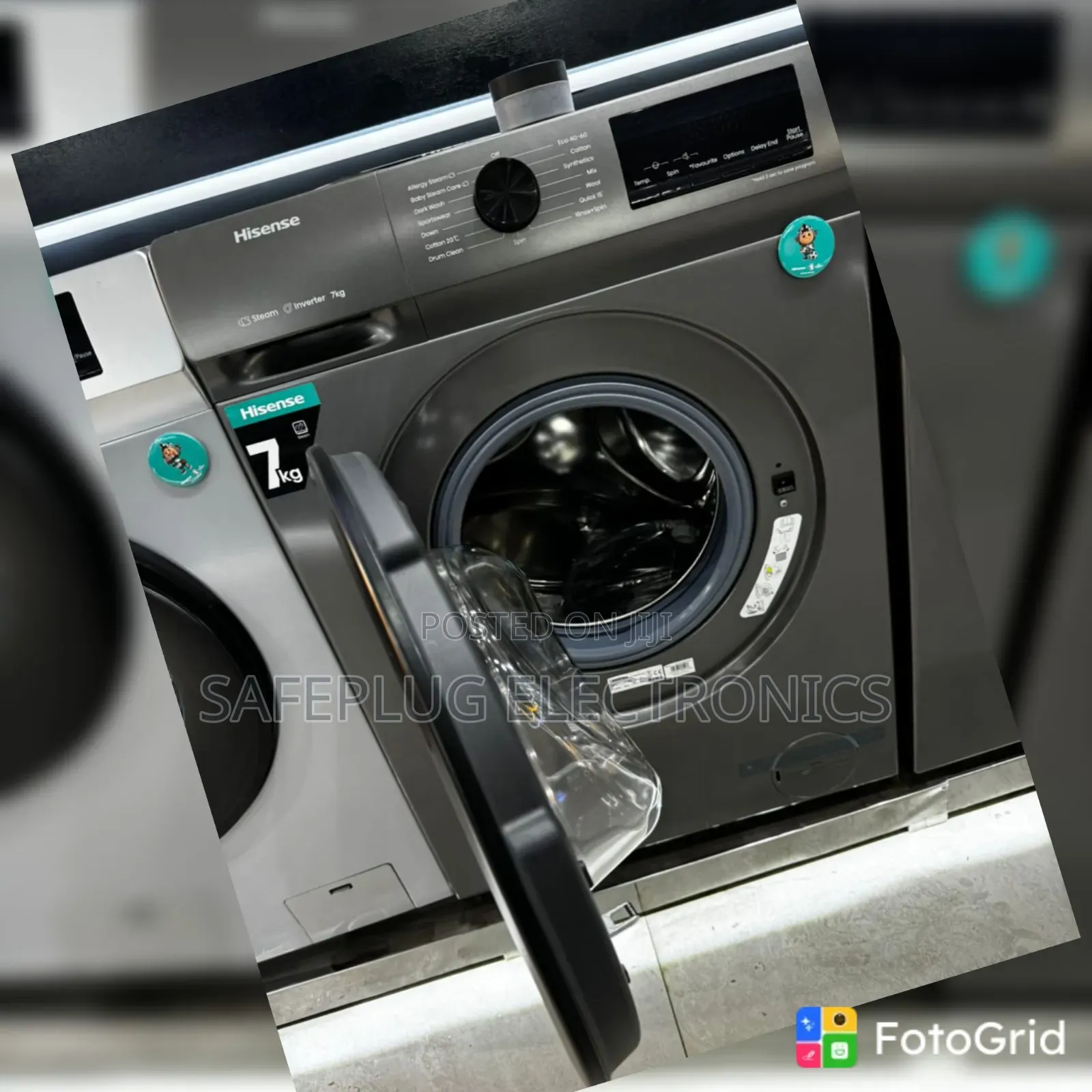 Hisense 7KG Washing Machine – Wash Spin Laundry Machine