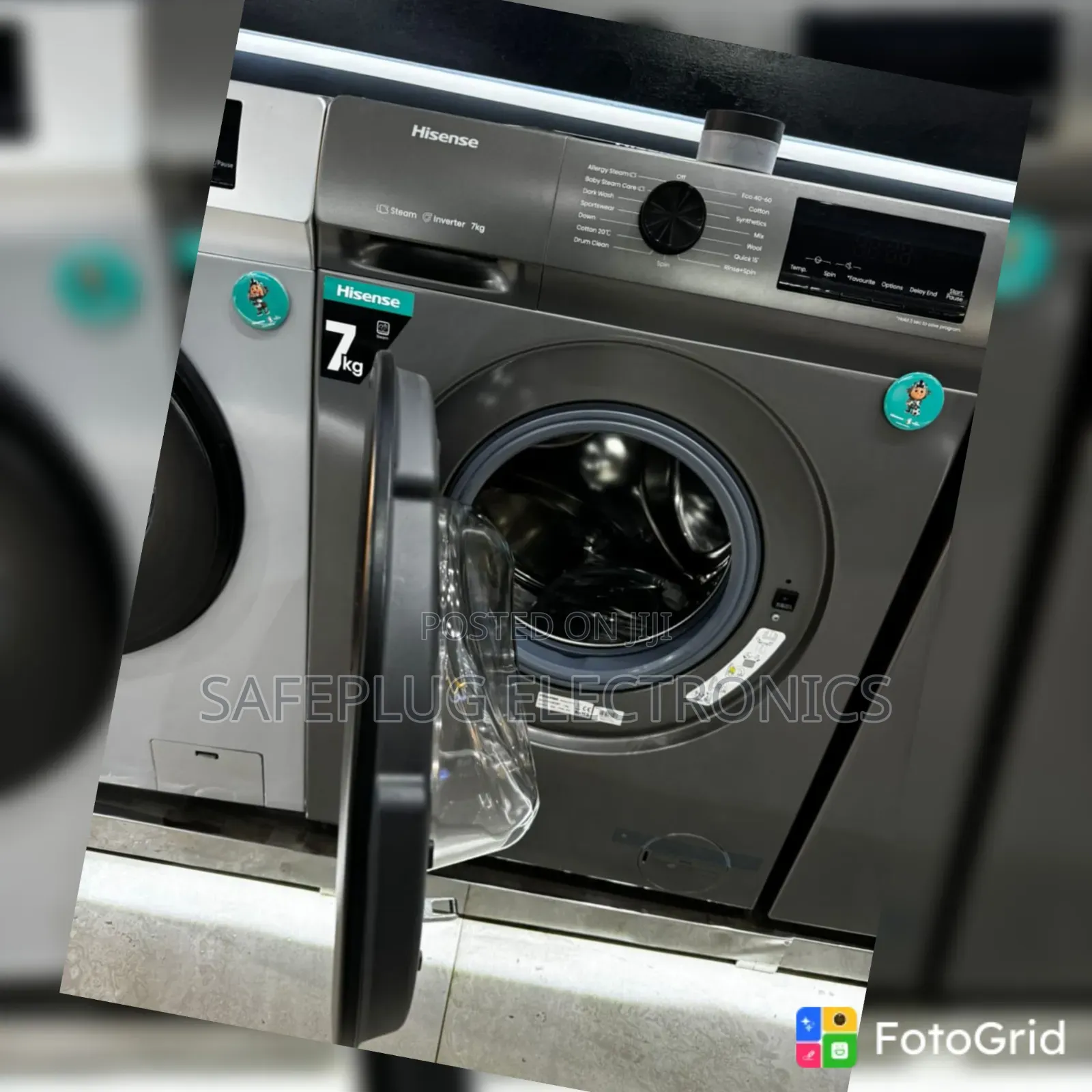 Hisense 7KG Washing Machine – Wash Spin Laundry Machine