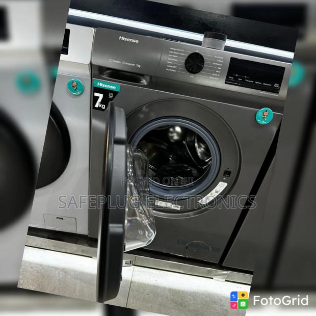Hisense 7KG Washing Machine – Wash Spin Laundry Machine - thumbnail 2