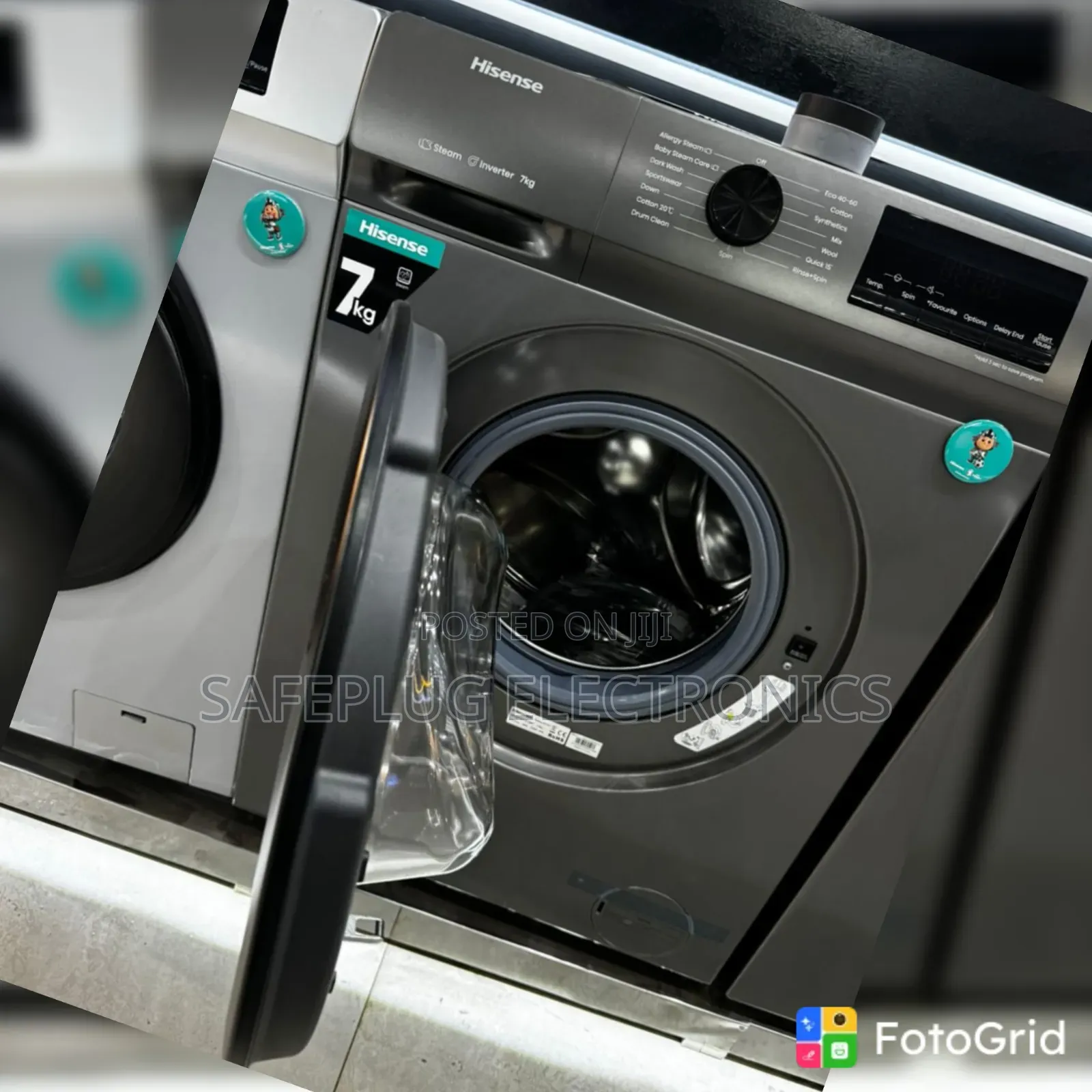 Hisense 7KG Wash Spin Washing Machine – Efficient Clothes Washer