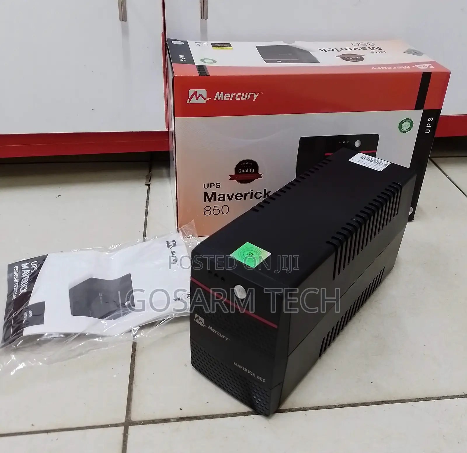 Mercury 850VA Line-Interactive UPS With Automatic Voltage Regulation