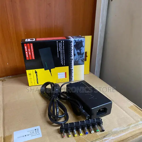 8 Connectors, Adjustable Voltage (12v-24v)96w Universal Laptop Charger