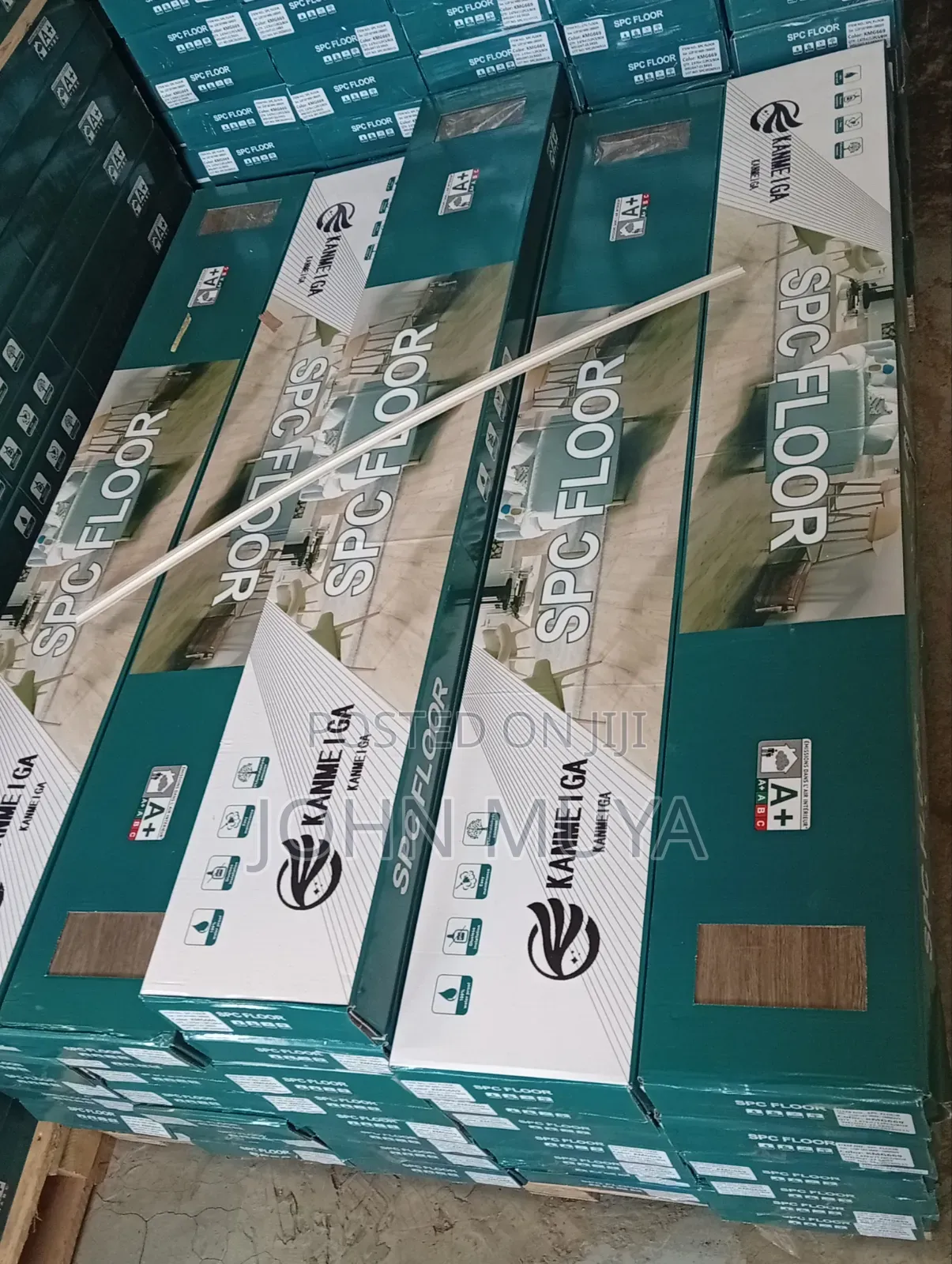 100% Heavy-Duty Click-Lock Interlocking Waterproof Plank Flooring