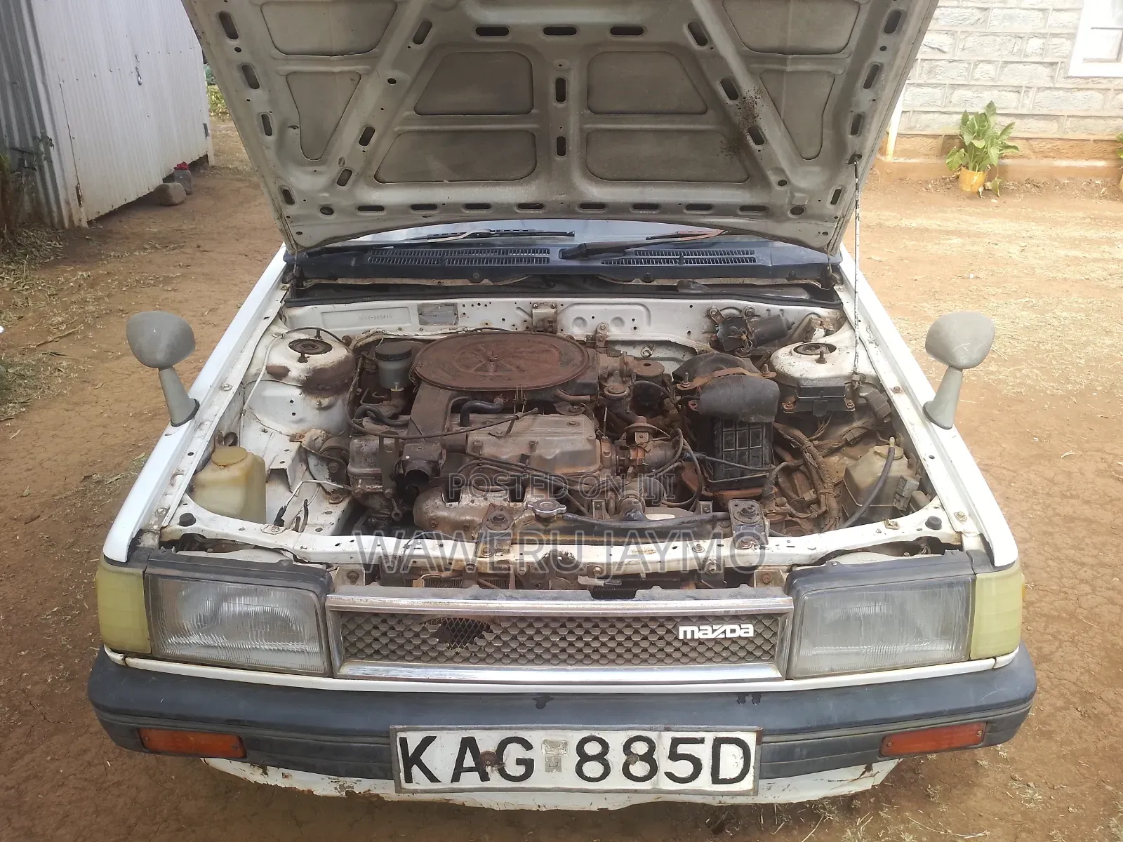Mazda 323 1996 White