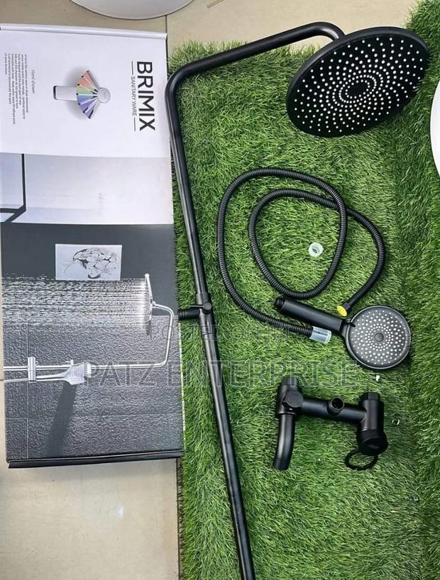 Black Shower System