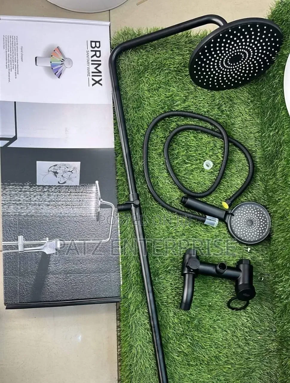 Black Shower System