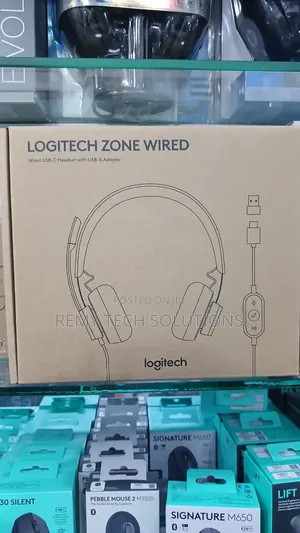 Logitech Zone Wired Headset With Noise-Cancelling Mic