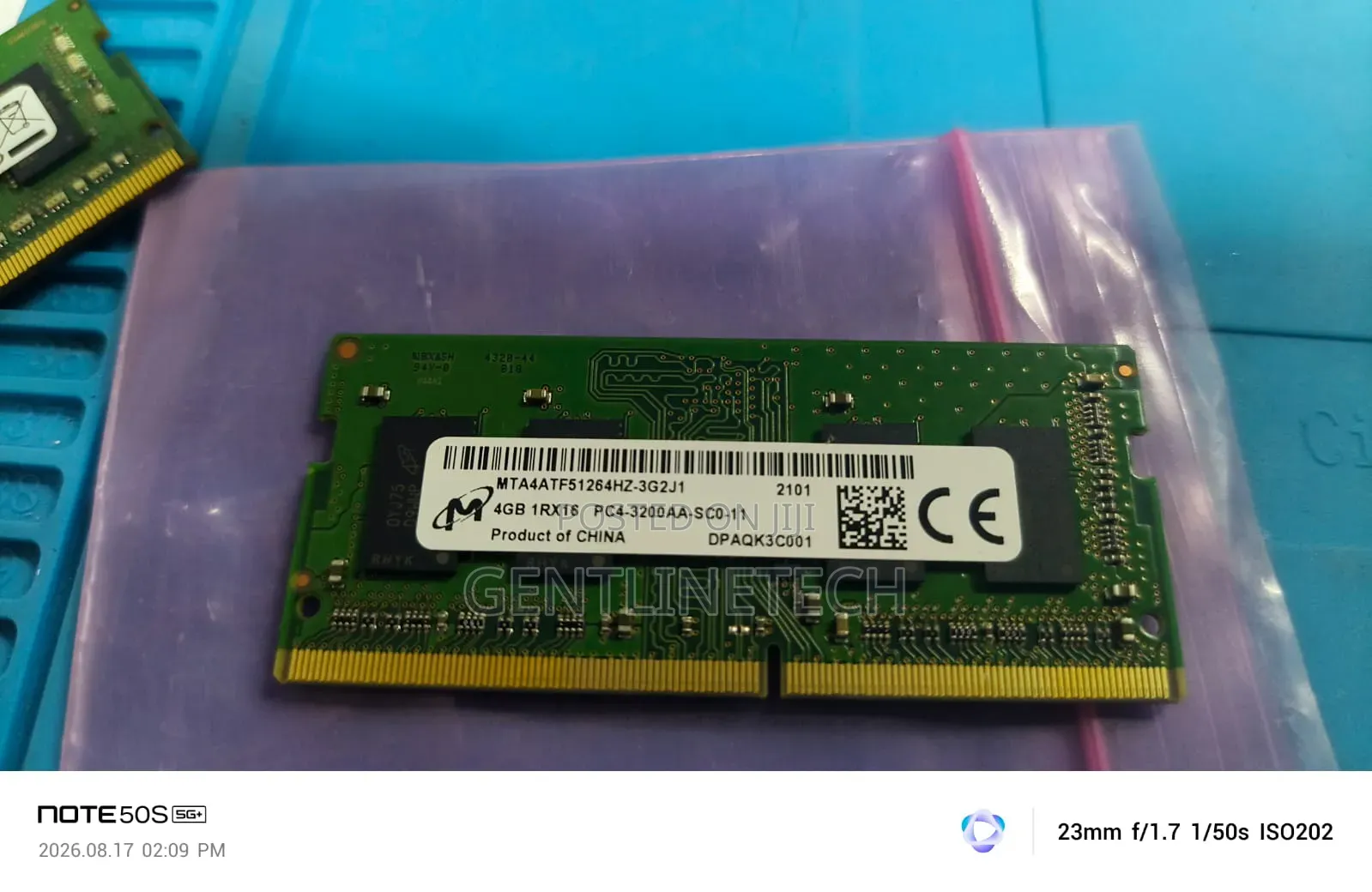 Micron 4gb DDR4