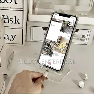 Acrylic Transparent Mobile Tablet Holder