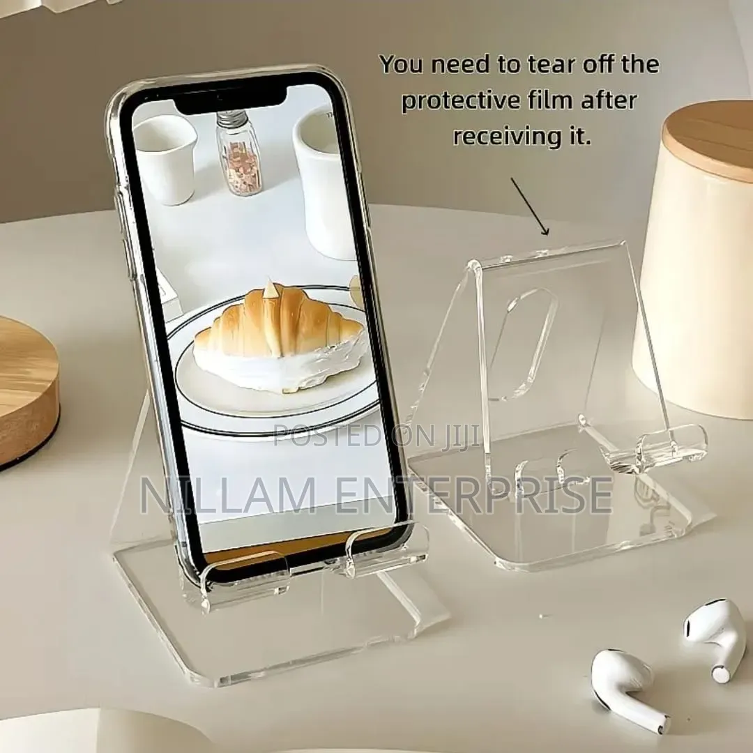 Acrylic Transparent Mobile Tablet Holder