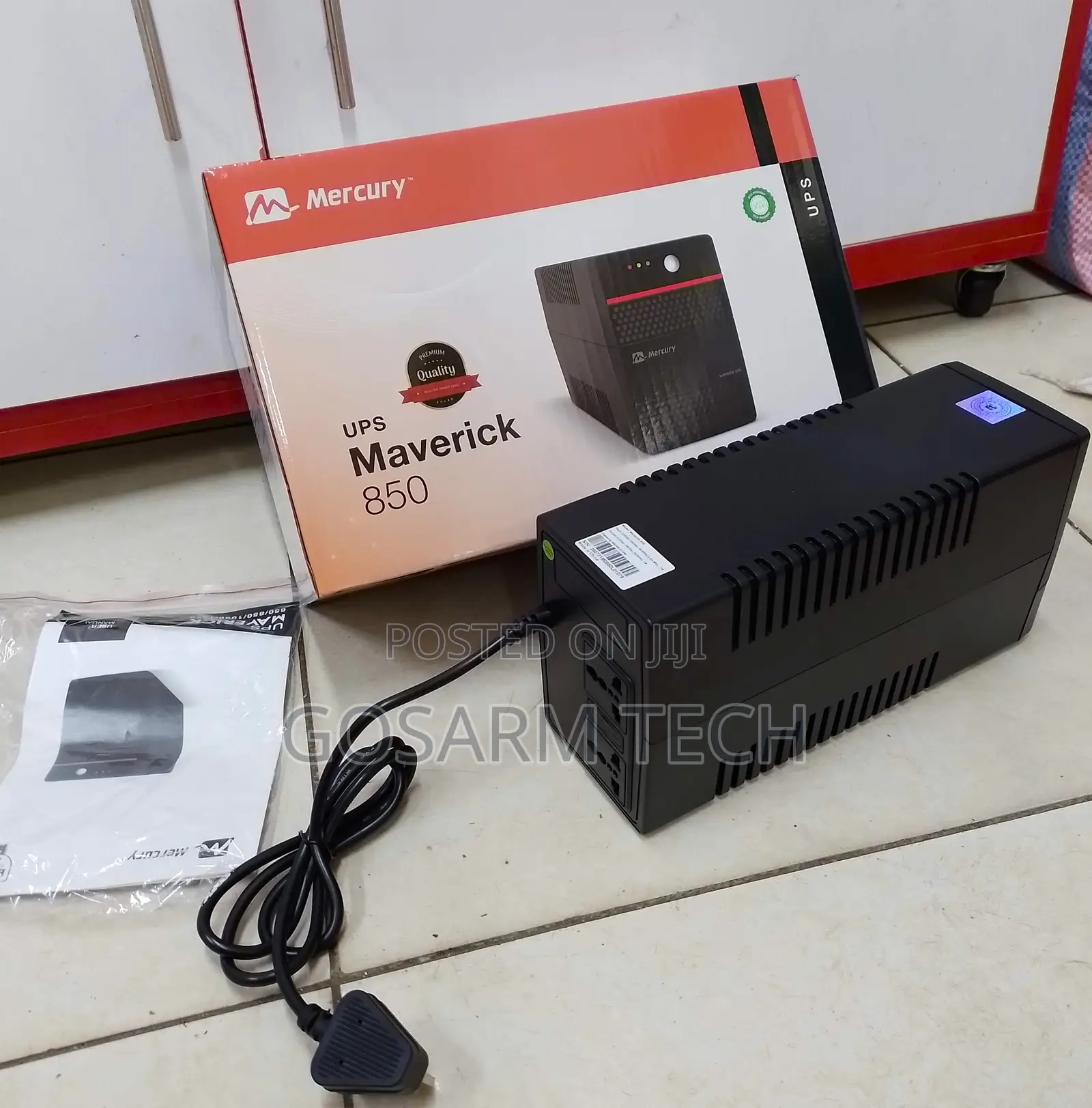 Mercury 850VA UPS With Automatic Voltage Regulation, Power Backup