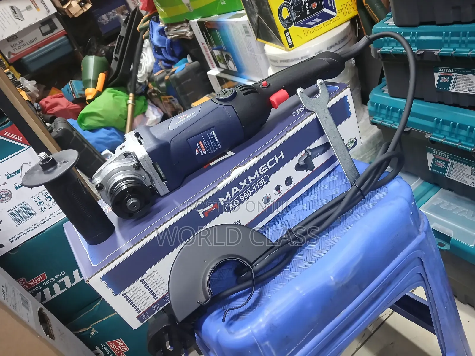Maxmech 950W Heavy-Duty Angle Grinder