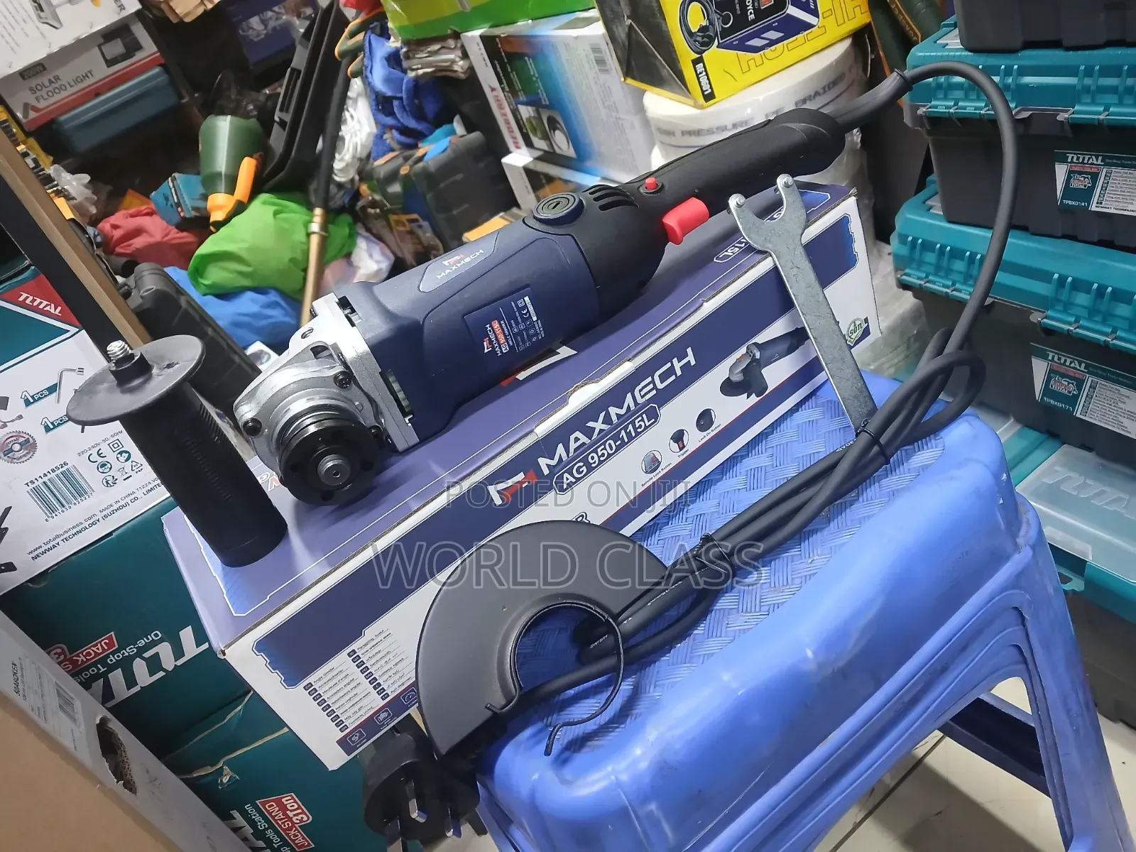 Maxmech 950W Heavy-Duty Angle Grinder