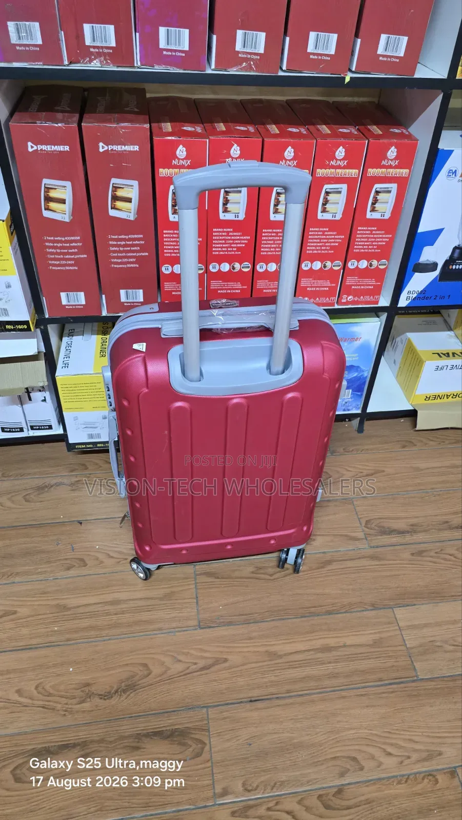 Fibre Suitcase With 4 Wheels – Perfect Travel Luggage