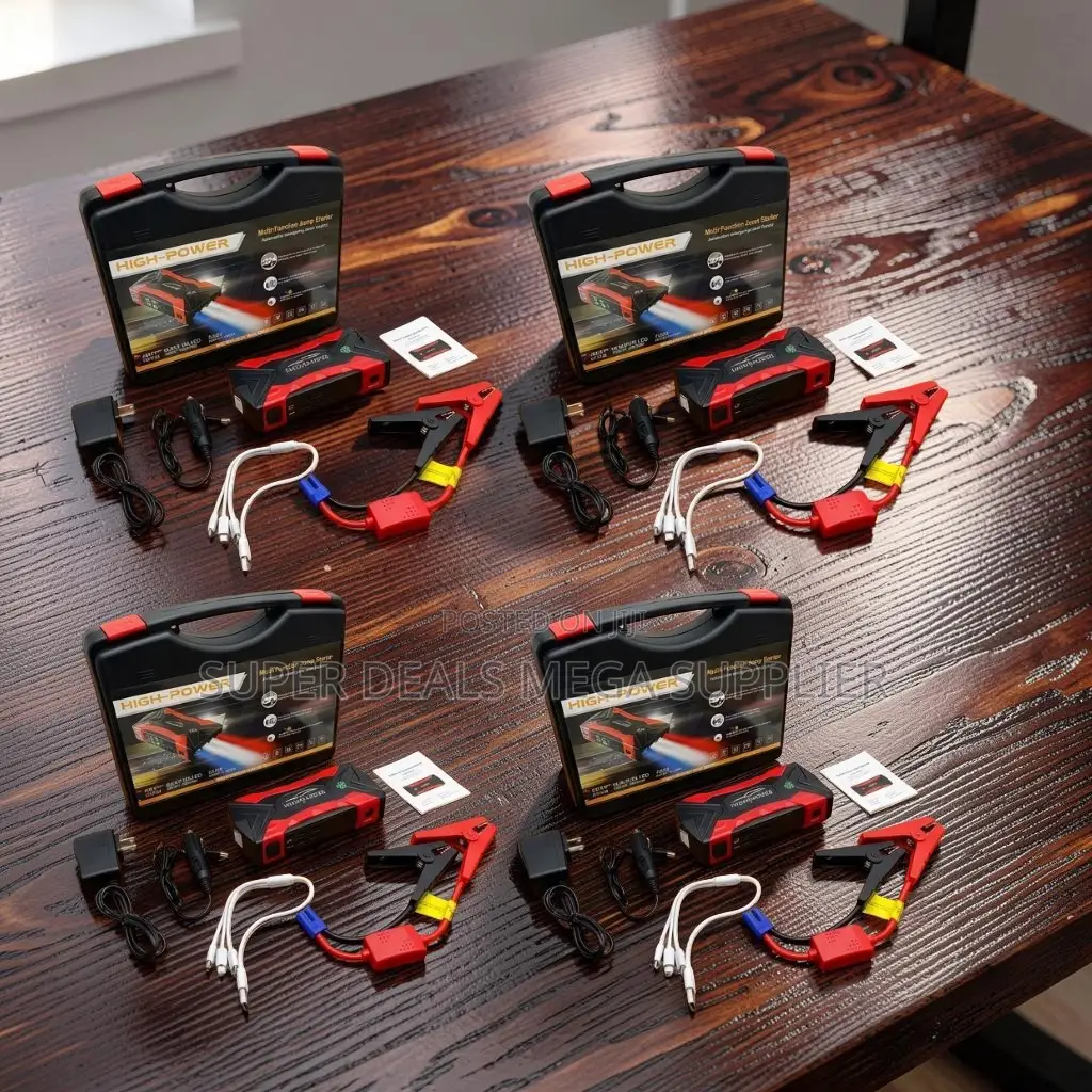 High Capacity 12V 99800mAh Car Jump Starter Battery Booster