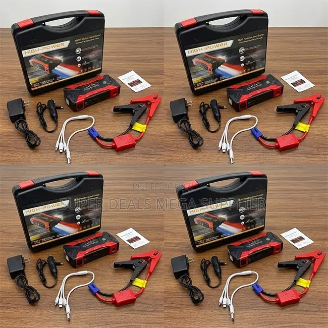 High Capacity 12V 99800mAh Car Jump Starter Battery Booster