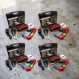 Tire Inflator Power Bank 12V 99800mAh Car Jump Starter Battery Booster