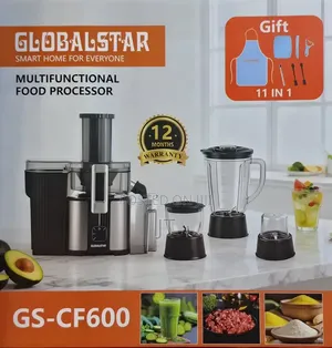 Globalstar Multifunctional Food Processor GS-CF600*