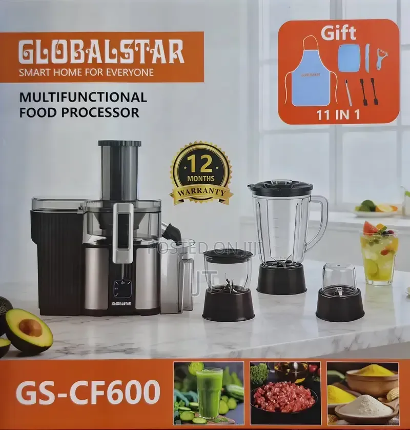 Globalstar Multifunctional Food Processor GS-CF600*