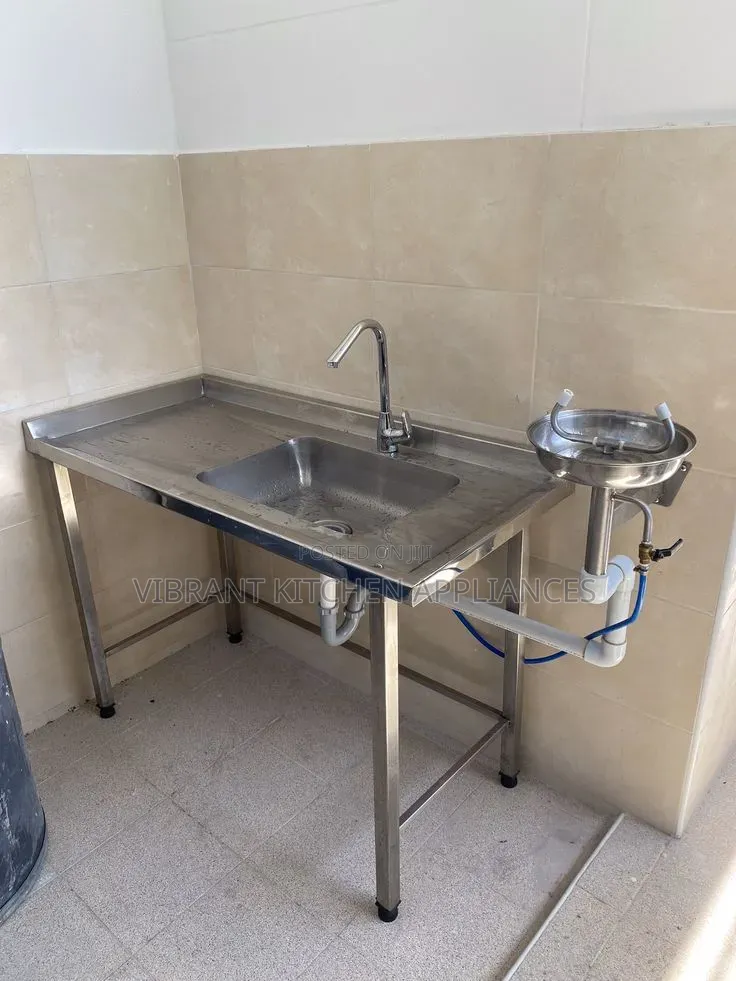 Freestanding Commercial Sink Unit