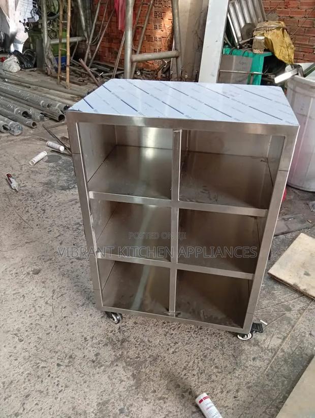 Stainless Steel Kitchen Storage Cabinet