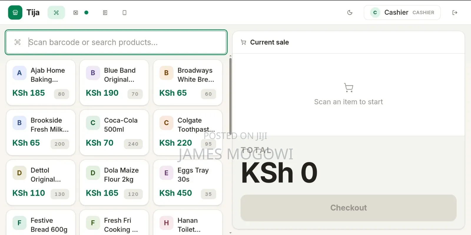 Point of Sale System(POS)
